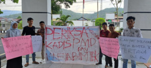 Mahasiswa Minta Kejaksaan Periksa Kadis PMD Madina