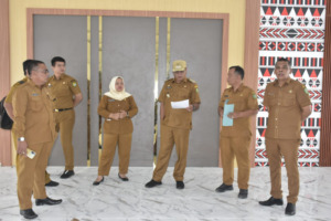 Progres Pembangunan Aula “Berbenah Bersyukur” Kantor Bupati Madina Capai 85 Persen