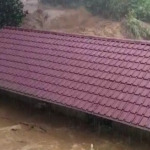 Bangunan Sekolah SD di Aek Baru Julu Dihantam Banjir Bandang