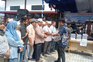 Wabup Madina Perintahkan Jaksa dan Polisi Tangkap Pelaku Pencaloan Pasar Baru Panyabungan