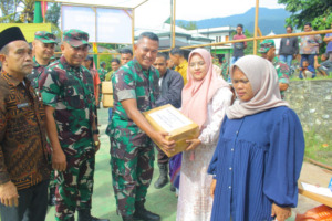 Baksos di Wilayah Kodim 0212/TS, TNI AD Hadir Bersama Rakyat
