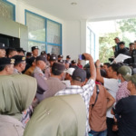 Bonus Produksi PT SMGP tak Maksimal, PNNB Puncak Sorik Marapi Demo ke Kantor Bupati Madina