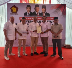 Harun – Ichwan Resmi Diusung Partai Gerindra Pada Pemilukada Madina 2024