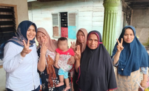 Kaum Ibu di Desa Hutapuli Nyatakan Saroha dengan Atika