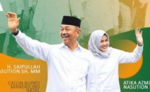 Diskualifikasi Hanya Rumor, Saipullah-Atika Tetap Jadi Peserta Pilkada Madina 2024
