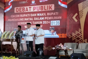 Disegmen ke 5 Debat Pilkada Madina, Harun Beberkan Cara Memajukan Madina