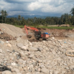 Aktifitas Tambang Emas Ilegal di Kotanopan Dekat Kantor Polsek