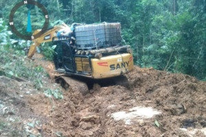 Tambang Emas Ilegal Meraja Lela di TNBG Madina