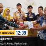 Meningkatkan produktifitas dan Kesehatan Hewan, Distan Madina Salurkan Obat Obatan Sumber Dana APBD 2025