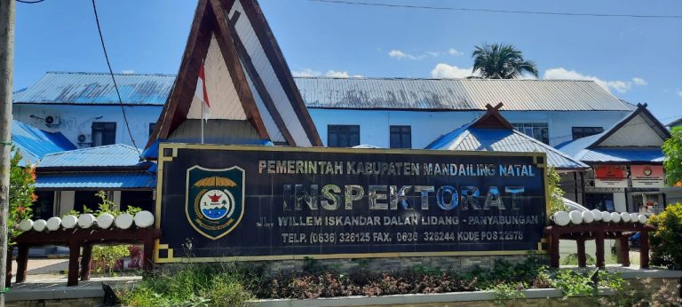 Ini Sikap Inspektorat Madina Terkait Pengrusakan Aset Daerah di Desa Jambur Baru Batang Natal