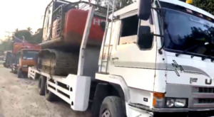 Saat Amankan Alat Berat Penambang Emas Ilegal di Madina, Tim Poldasu Sempat Dihadang 12 OTK