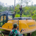 TNI Dikabarkan Sita 6 Alat Berat Milik Penambang Emas Ilegal di Madina