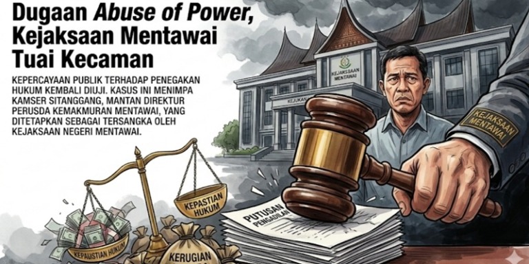 Hukum Dipermainkan, Kejaksaan Mentawai Abaikan Putusan Pengadilan