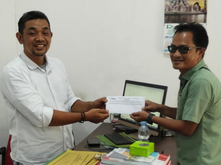 Dugaan Selewengkan Dana Desa dan Perusakan Aset Daerah. SMSI Madina Laporkan Kades Jambur Baru ke Inspektorat