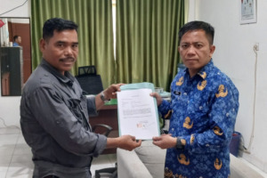 Kepala UPTD Wilayah I Stabat Apresiasi Pemilik Lahan Kembalikan Kawasan Hutan Lindung Kepada Pemerintah 