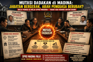 Mutasi Dadakan di Madina: Jabatan Bergerak, Arah Penguasa Berubah?