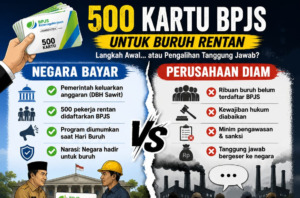 Bantuan 500 Kartu BPJS Kerja: Ilusi Perlindungan atau Jurus Selamat?