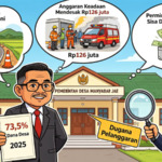 Anggaran Rp 857 Juta Tahun 2025, Desa Manyabar Jae Anggarkan Rp 126 Juta untuk Keadaan Mendesak