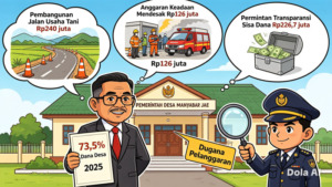 Anggaran Rp 857 Juta Tahun 2025, Desa Manyabar Jae Anggarkan Rp 126 Juta untuk Keadaan Mendesak