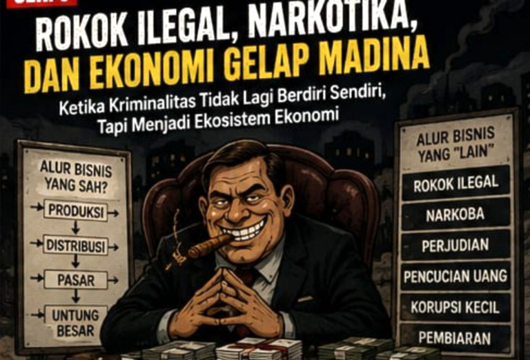 API, BARANG BUKTI DAN BAYANGAN HITAM KRIMINALITAS DI MADINA (Bagian 2)