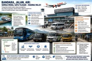BANDARA DI TENGAH JALAN ASPAL (bagian 2)