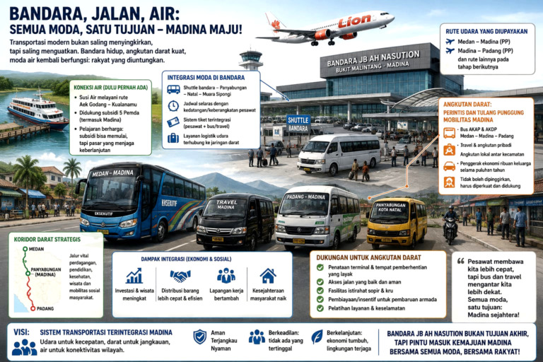 BANDARA DI TENGAH JALAN ASPAL (bagian 2)