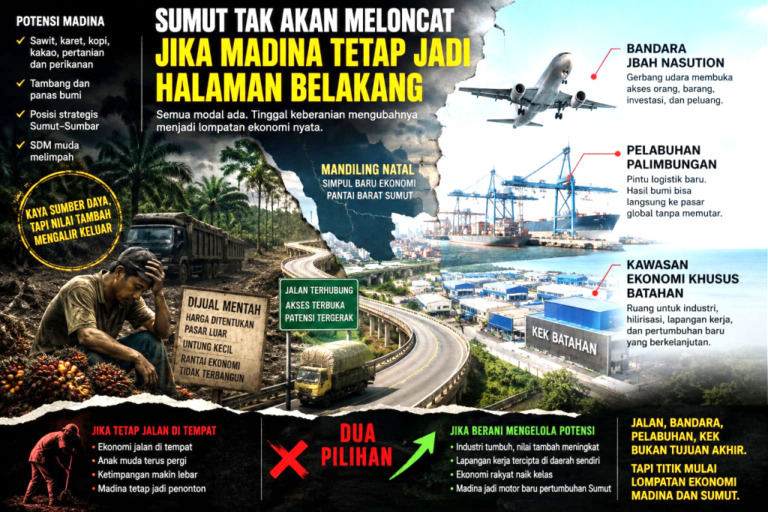 Jika Industri Madina Bisa Lompat, Ekonomi Sumut Bakal Loncat
