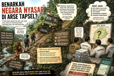 Benarkah Negara Nyasar di Arse Tapsel?