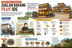 Bedah Bisnis Waralaba: Jualan Barang Plus Ide
