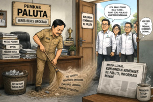 Pemkab Paluta Beres-beres Dapur, Kunjungan Kemenkes Sepi Publikasi