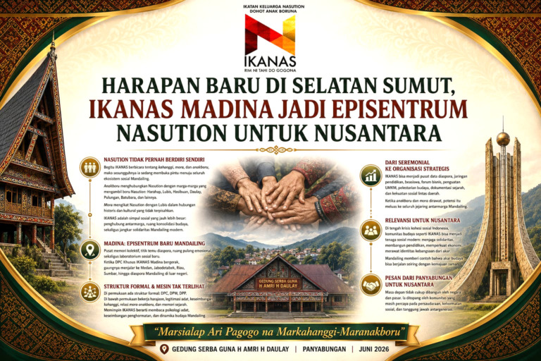 Harapan Baru di Selatan Sumut: IKANAS Madina dan Jalan Panjang Nasution untuk Nusantara