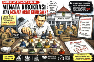 Madina Lagi-lagi Mutasi: Sinergi Birokrasi atau Kolaborasi Kekuasaan?