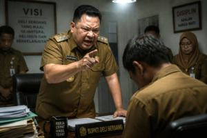 Sssstt… Ada “Bupati Galak” di Deli Serdang, Kedan! Awak Takut Dipecat, Ah…
