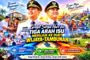 Greget Sergai Hari Ini: Tiga Arah Isu Merujuk ke Duet Wijaya–Tambunan