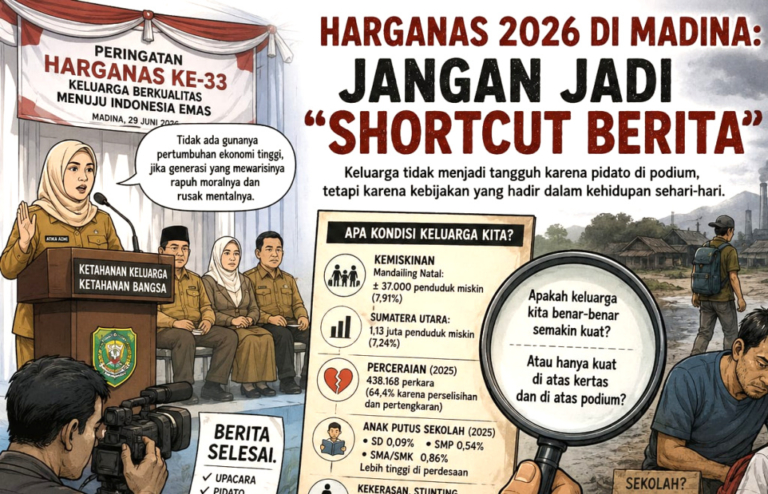 Harganas dan Bahaya “Shortcut Berita” dalam Membaca Ketahanan Keluarga