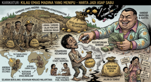 Kilau Emas Madina yang Habis Jadi Asap