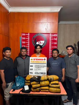 24 ball ganja nyaris lolos, digagalkan di Simpang Empat Panyabungan