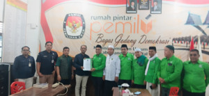 Tertib Administrasi! PKB Madina Serahkan SK Kepengurusan Baru ke KPU