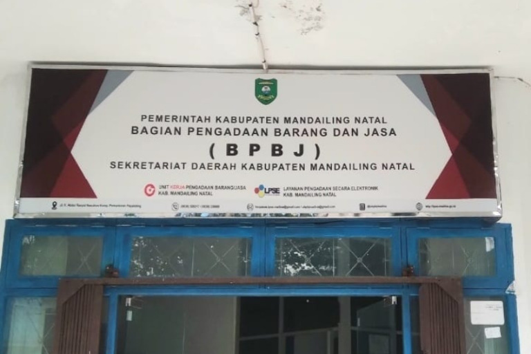 6 Paket Proyek Strategis Madina Gagal Tender, Kepala BPBJ : Itu Kepatuhan Hukum, Semua Proyek itu Sudah ada Kontrak
