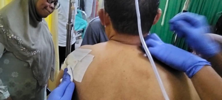 BREAKING NEWS: Anggota DPRD Madina Fraksi Demokrat Ditusuk di TPU Saat Antar Jenazah