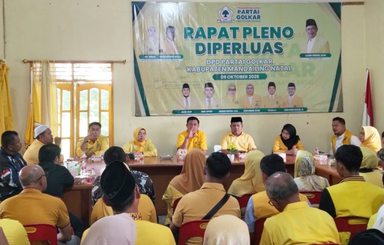 Songsong Musda, Golkar Madina Bentuk Panitia
