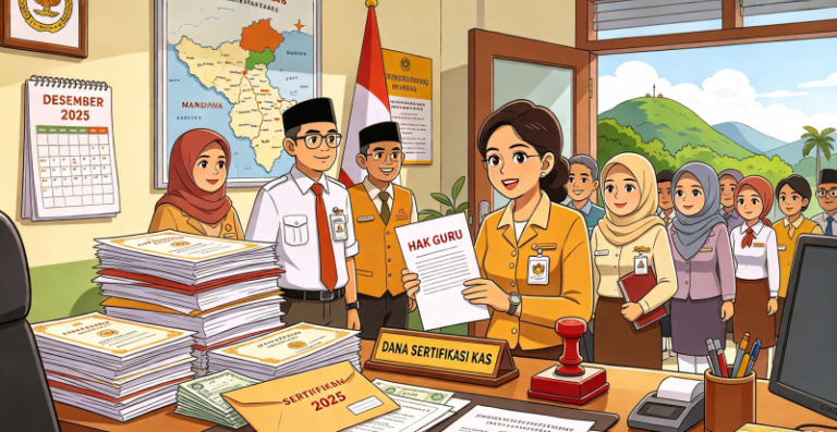 Terungkap! Rp3 Miliar Dana Sertifikasi 1.400 Guru Madina Seret, BKAD Sebut Terkunci Aturan Pusat